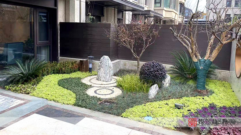 郑州88平米庭院实景案例
